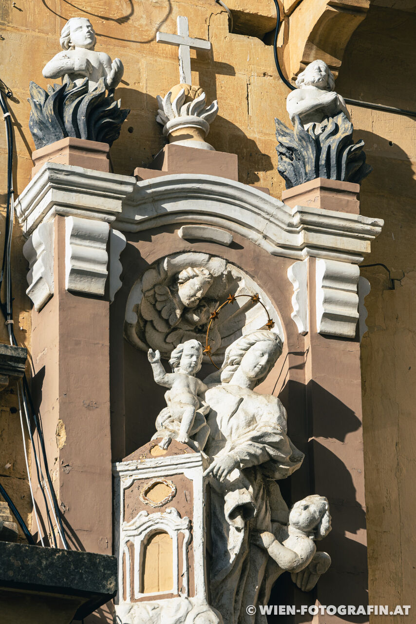 Detail an einer Hausfassade