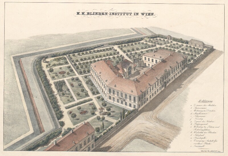 Institute for the education of the blind, Vienna, ca. 1830, Unbekannt