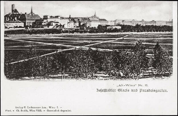 Josefstadter Glacis, Paradeisgarten