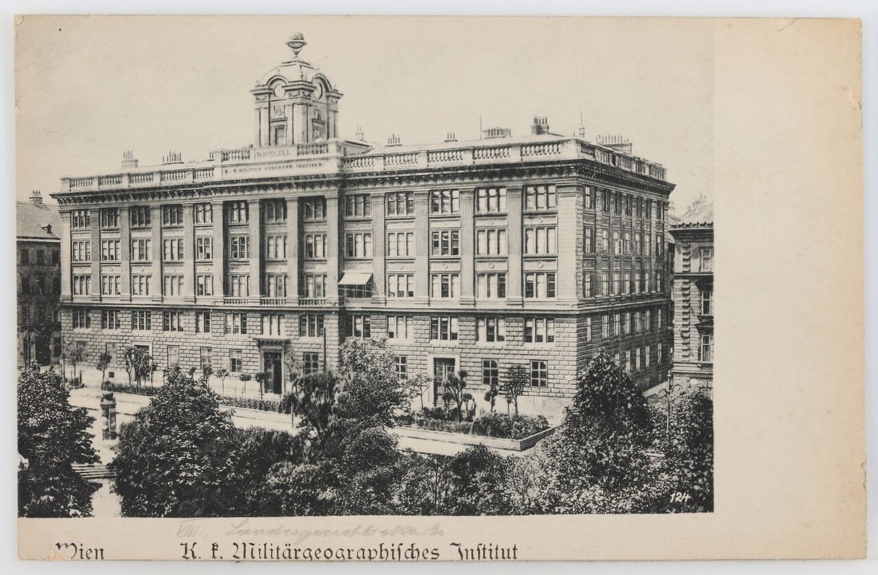 8., Friedrich-Schmidt-Platz 3 - Militärgeographisches Institut, 1905–1915, Unbekannt