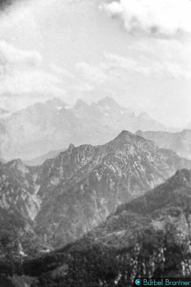 Schroffe Berge um den Schafberg