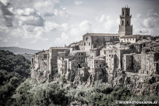 Pitigliano, die Tuff-Stadt