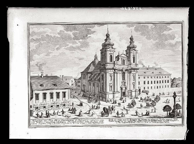 Alserkirche in Wien 1738