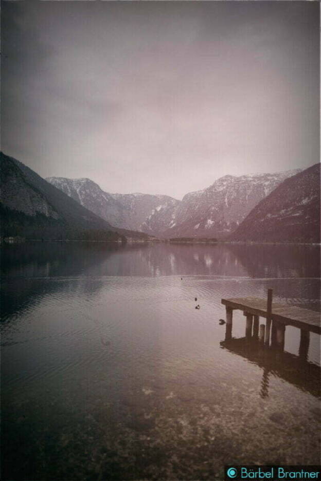 Hallstätter See im Frühling