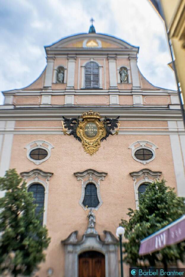 Stadtpfarrkirche St. Nikolaus, eine schöne Barockkirche.