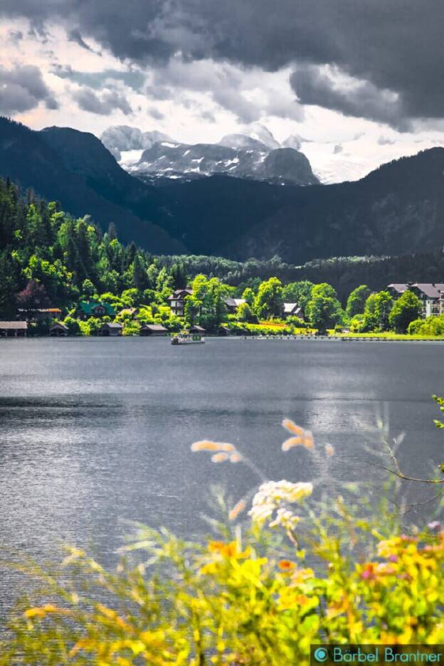 Hier ist der Dachstein wieder, wetterbedingt etwas verhüllt.