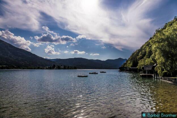 Der idyllische Wolfgangsee bei Strobl