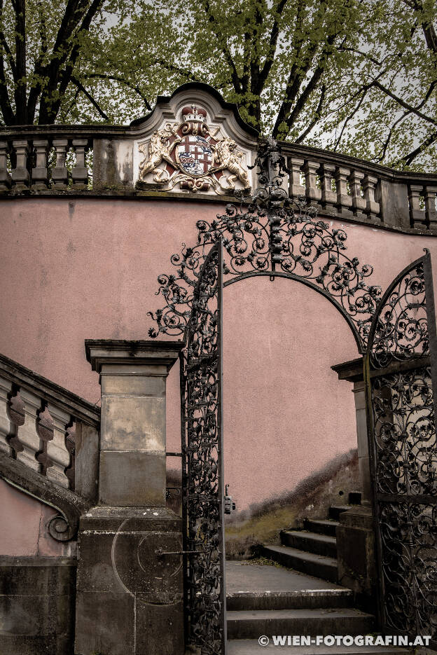 Meersburg, Treppe zum Schloßgarten