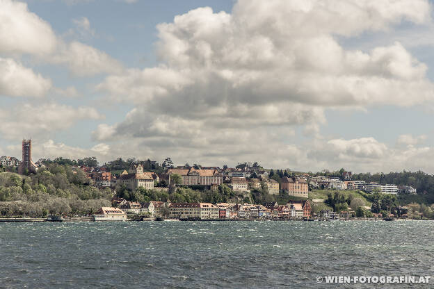 Blick auf Meersburg