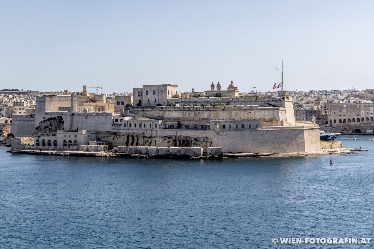 Ausblick von Lower Barrakka Gardens