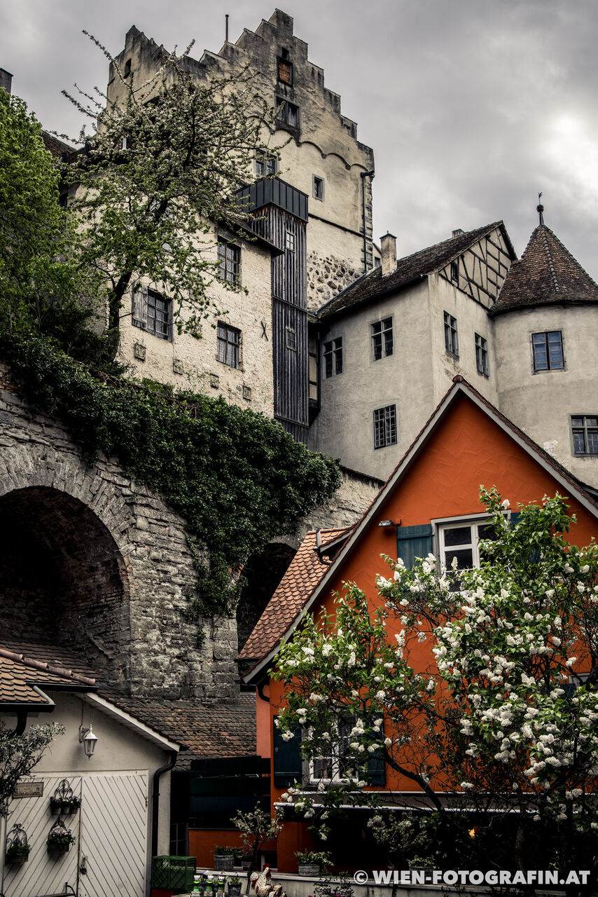 Blick zu Burg Meersburg