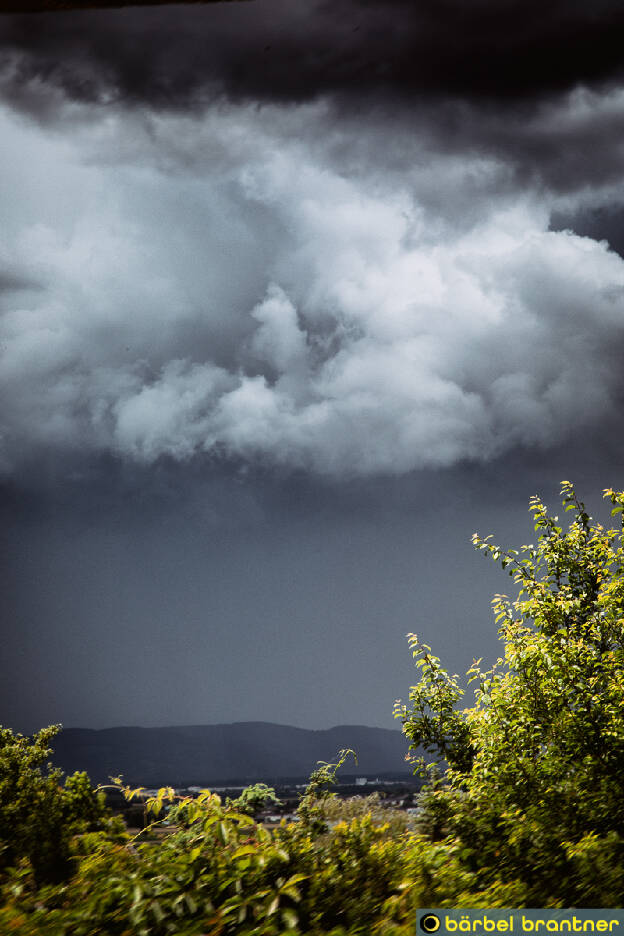 Das schaut nach Gewitter aus