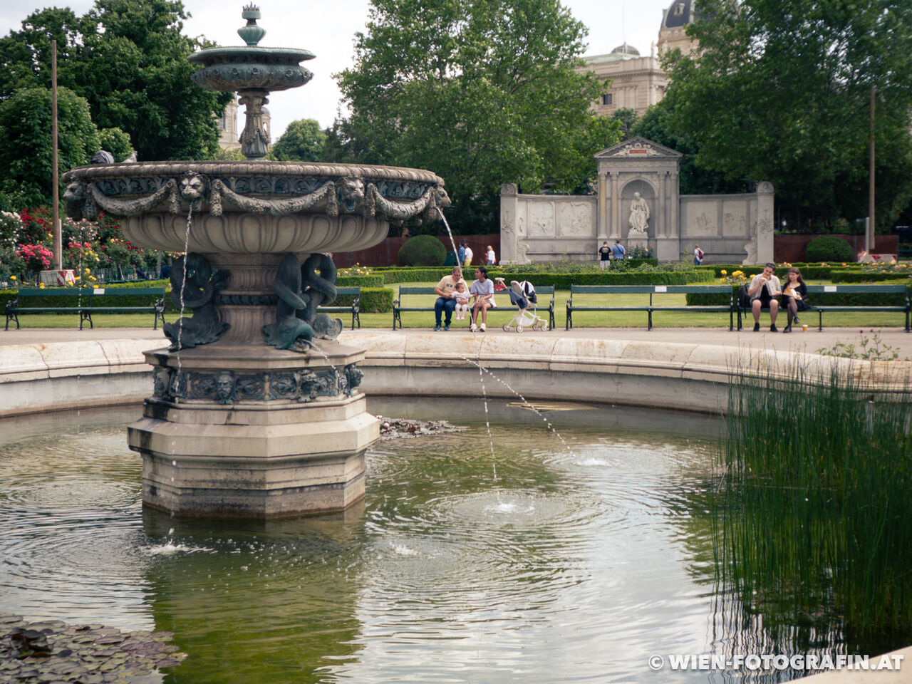 Brunnen im Volksgarten